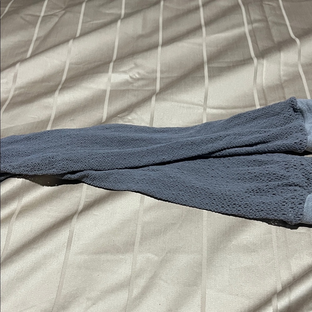 Stylish Gray Knit Socks